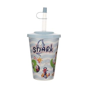 ماگ سفری هوبی لایف مدل shark گنجایش 0.5 لیتر